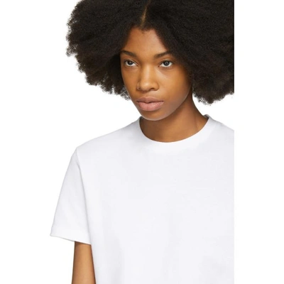 Shop Thom Browne White Classic Pique Relaxed T-shirt In 100 White