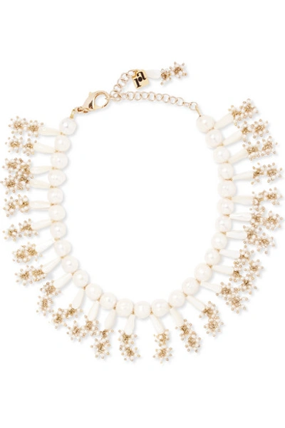 Shop Rosantica Amore Gold-tone Pearl Necklace