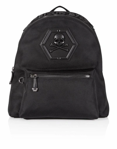 Shop Philipp Plein Backpack "don't Ever Give Up"