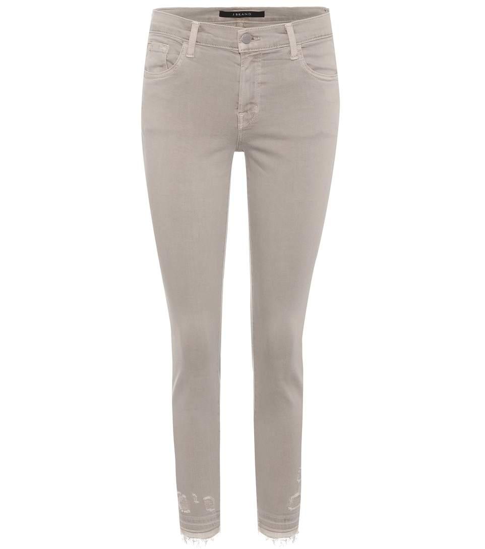 j brand mid rise capri