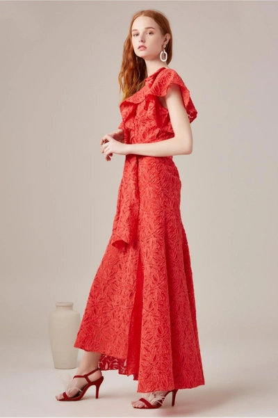 Shop C/meo Collective More To Give Gown In Melon