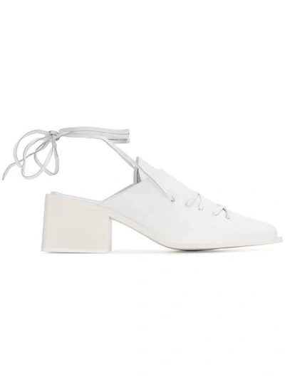 Shop Jil Sander Lace In White