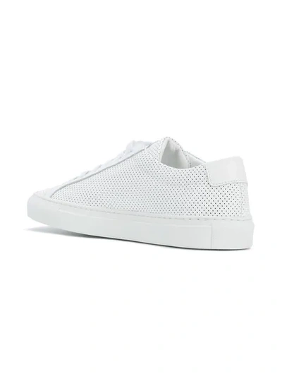 Shop Common Projects Achilles Low Sneakers In 0506 White