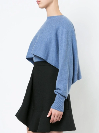 Shop Chloé Blue Pullover Sweater