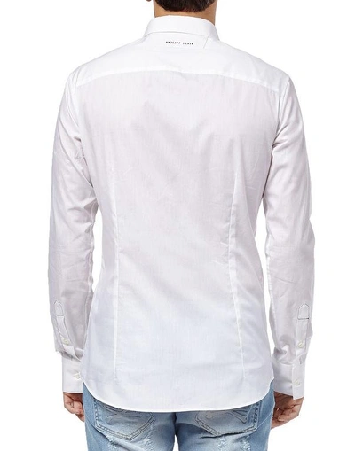 Shop Philipp Plein Shirt Platinum Cut Ls "bertram"