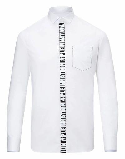 Shop Philipp Plein Shirt Platinum Cut Ls "jose"