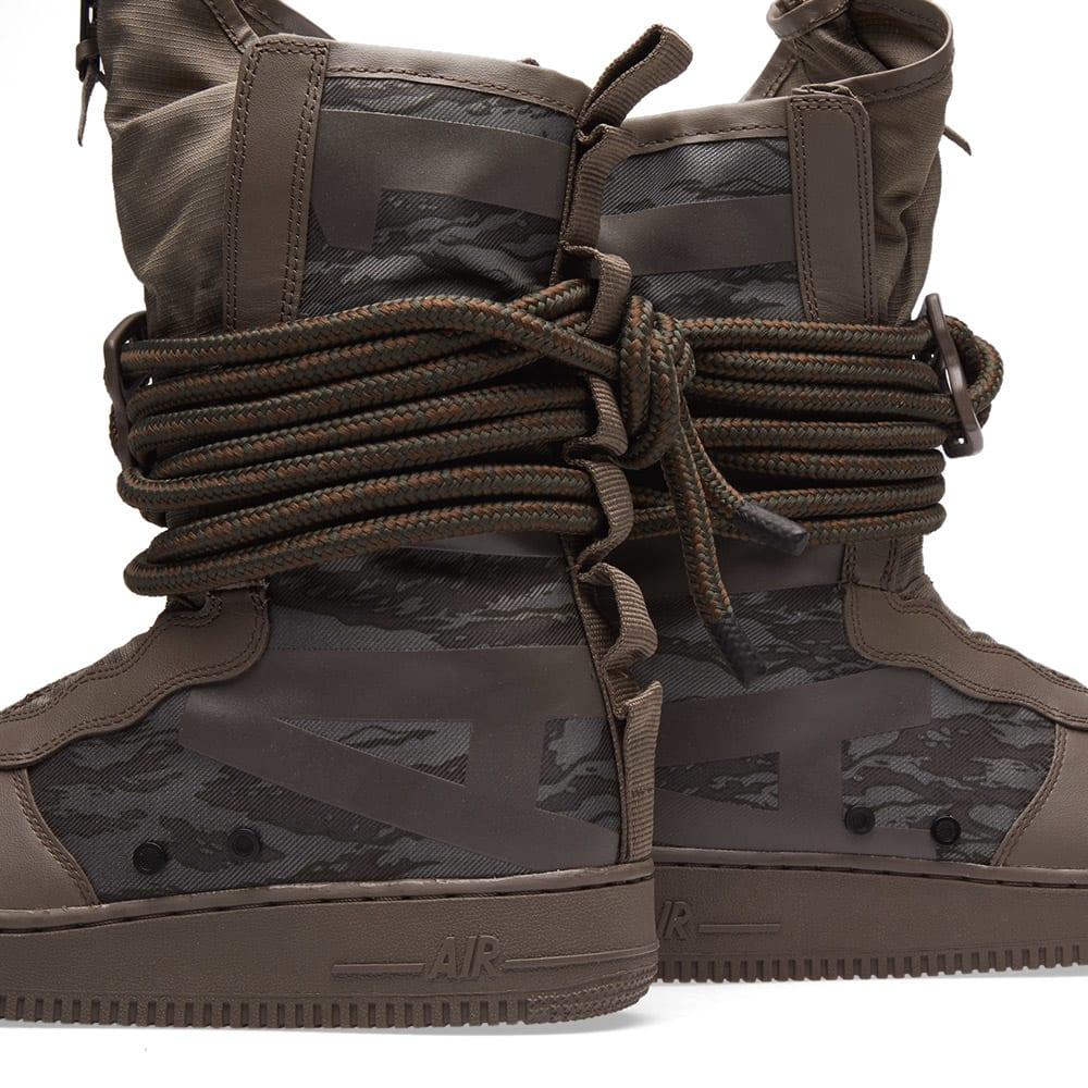 Nike Air Force 1 Boots In Brown | ModeSens