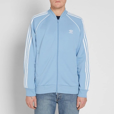 Adidas Originals Adidas Superstar Track Top In Blue | ModeSens