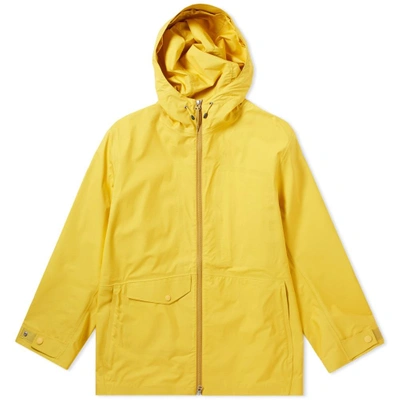 Shop Nanamica Nylon Gore-tex Cruiser Jacket In Yellow