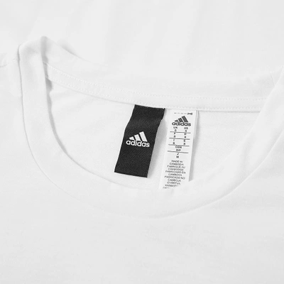 Shop Adidas Originals Adidas Z.n.e. Tee 2.0 In White