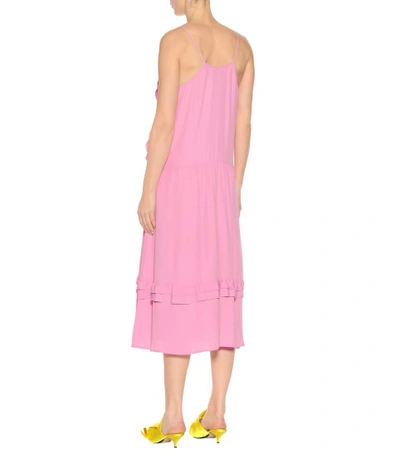 Shop N°21 Silk-blend Dress In Pink