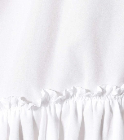 Shop Simone Rocha Cotton Poplin Dress In White