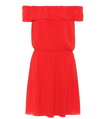 Shop Red Valentino Off-the-shoulder Dress