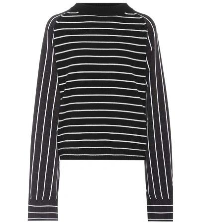 Shop Haider Ackermann Wool And Cashmere Top In Black