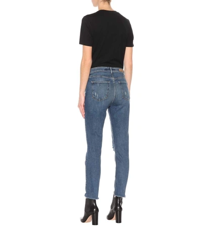 Shop Grlfrnd Karolina High-rise Skinny Jeans In Blue