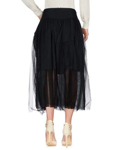 Shop Simone Rocha 3/4 Length Skirt In Black