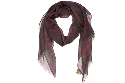 Shop Valentino Men's Wool Scarf In Red
