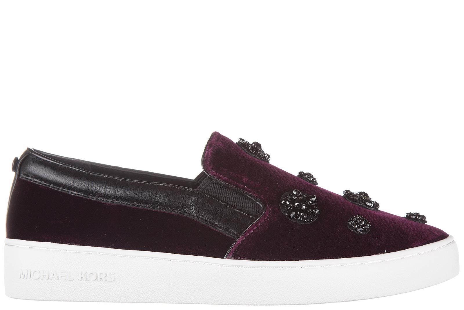 michael kors sneakers purple
