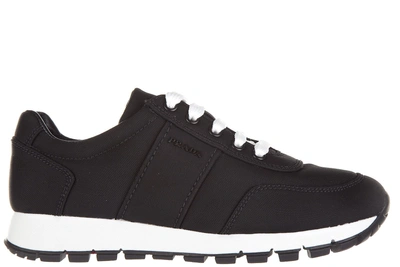 Shop Prada Women's Shoes Trainers Sneakers In Black