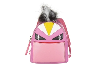 Shop Fendi Women's Bag Charm Bag Bugs In Pink