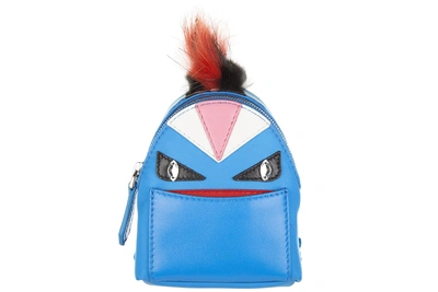 Shop Fendi Women's Bag Charm Bag Bugs In Blue