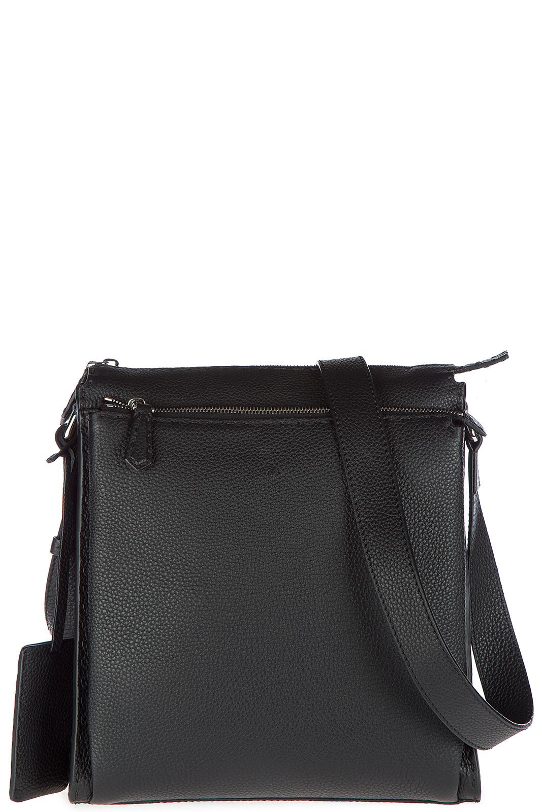mens black leather cross body bag