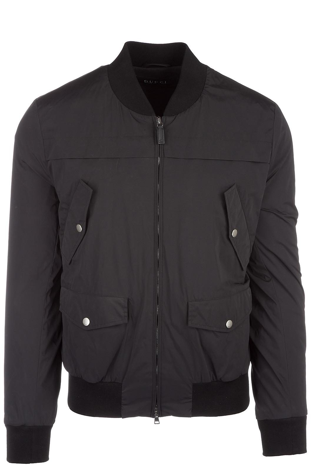 Gucci Blouson Herren Jacke Herrenblouson Herrenjacke In Black Modesens