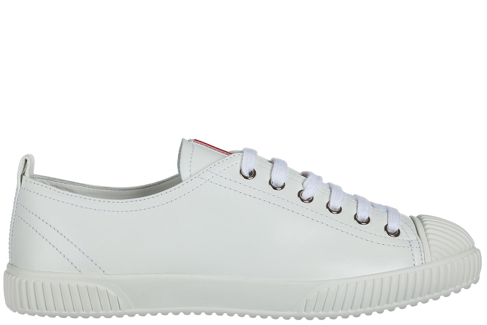 white prada trainers womens