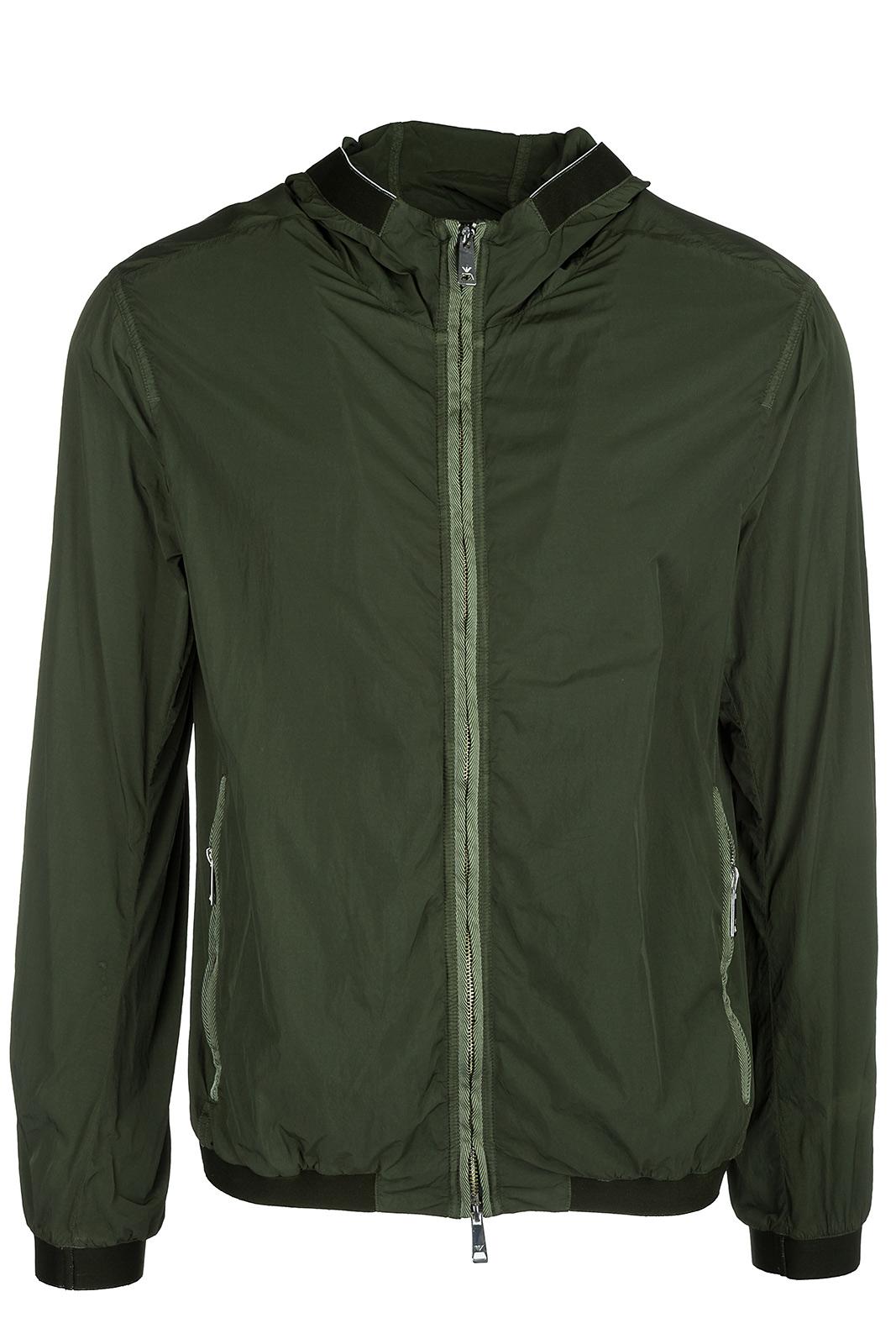 Emporio Armani Men's Outerwear Jacket Blouson In Green | ModeSens