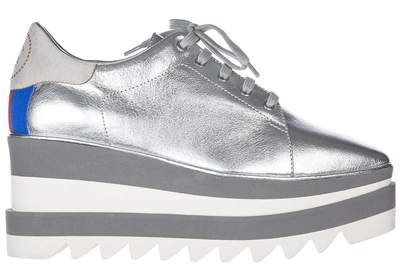 Shop Stella Mccartney Women's Shoes Trainers Sneakers  Elyse In Silver