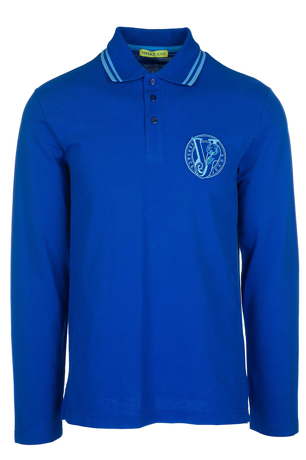 mens versace long sleeve polo