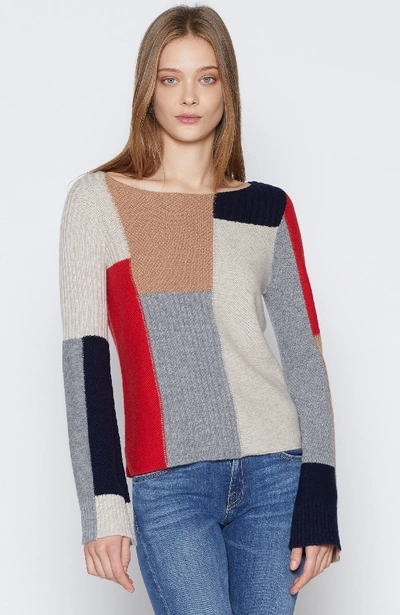 Shop Joie Adene Sweater In Alarm Red Multi