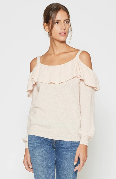 Shop Joie Delbin Cashmere Sweater In Pink Sand