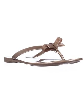 guess flip flops with charms