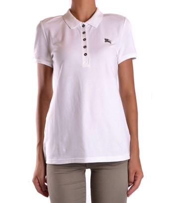 White Cotton Polo Shirt 