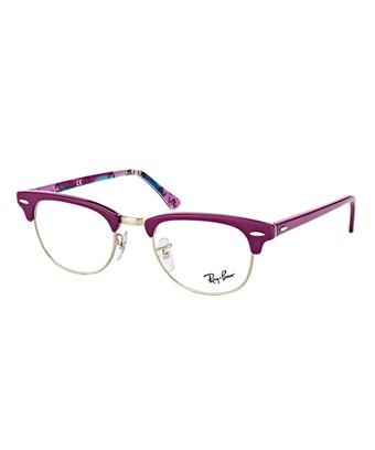 ray ban clubmaster purple