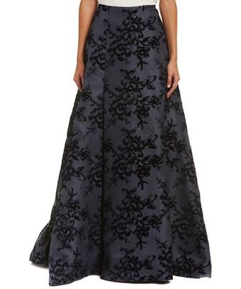 carolina herrera maxi skirt