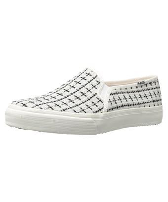 women's white slip on keds