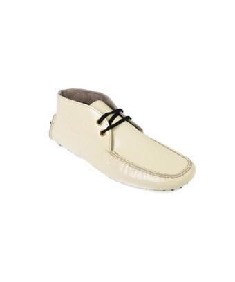 leather lace up moccasins