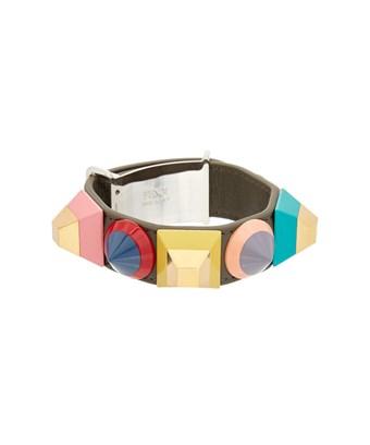 fendi leather bracelet