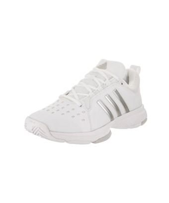 solid white tennis shoes