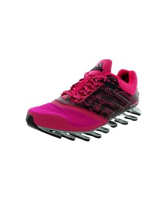 adidas pink and silver shoes