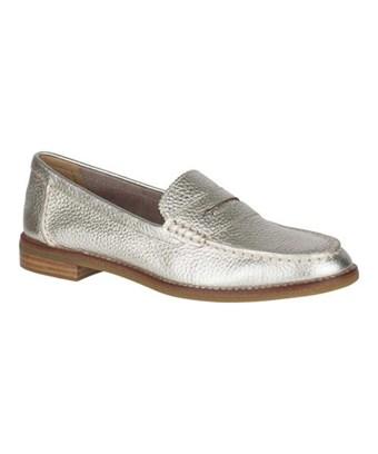 sperry black patent loafers
