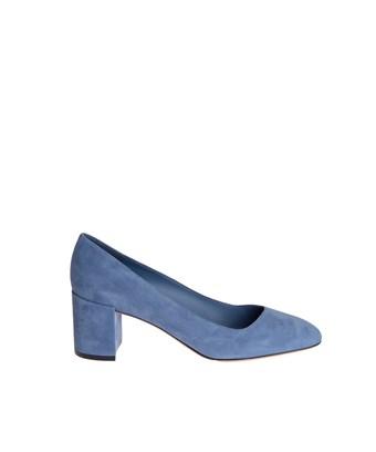 blue suede pumps women's shoes