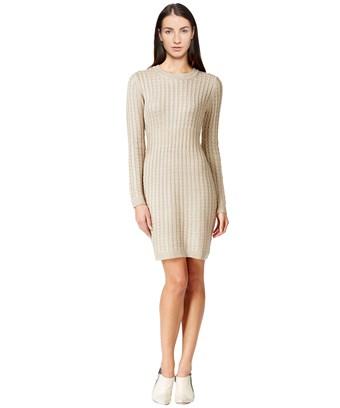 calvin klein cable knit sweater dress