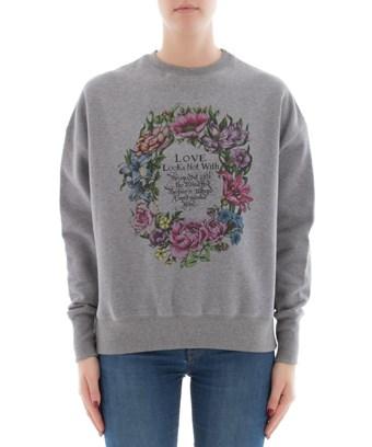 Alexander Mcqueen Women's Grey Cotton 