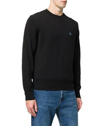 mens black lacoste jumper