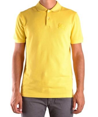 mens yellow burberry shirt