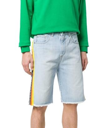 light blue cotton shorts