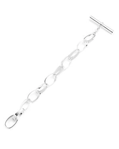 Shop Laurèn Lauren Ralph Lauren Chain Toggle Bracelet In Silver